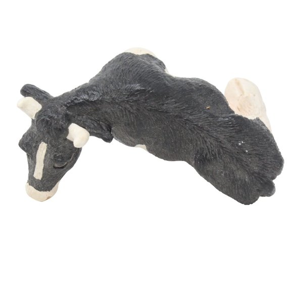 Vintage Stone Critters Holstein Black White Cow SC-106 United Design Corp 1984 - Picture 5 of 7